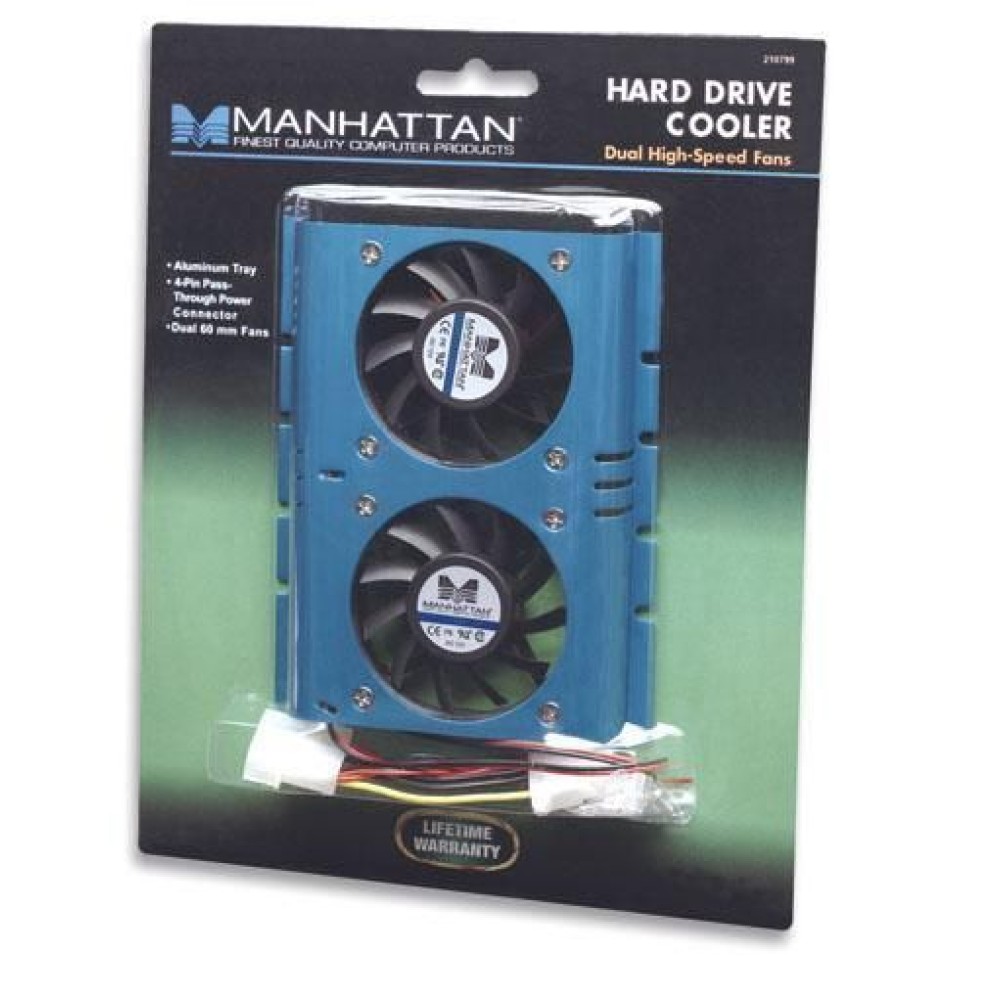Sistema di raffreddamento per hard disk 3.5 - MANHATTAN - ICOOL-AIR-16-1